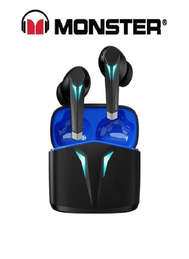 Monster Monster XKT06 TWS 5.2 Wireless Headphones Black  - Image 1