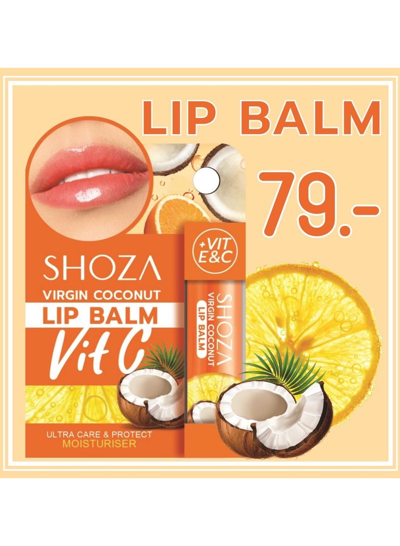 Shoza Vergin Coconut Lip Balm Vit C - Image 1