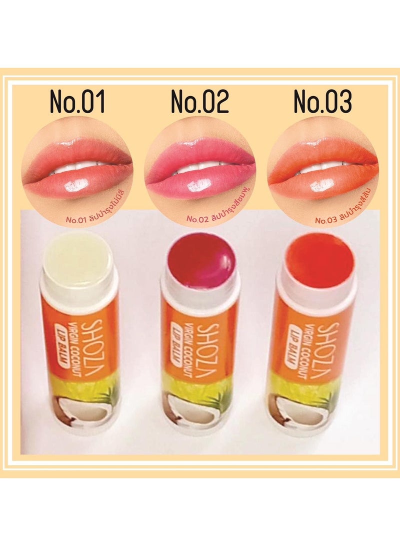 Shoza Vergin Coconut Lip Balm Vit C - Image 2
