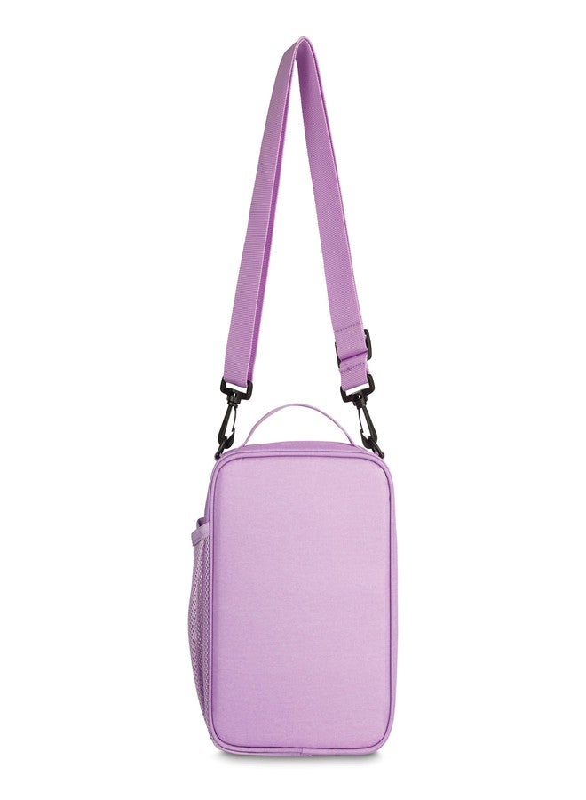 باكيت علبة غداء PackIt® قابلة للتجميد، بلون الخزامى، مصنوعة بتقنية ECOFREEZE®، قابلة للتجميد بالكامل، قابلة للطي، قابلة لإعادة الاستخدام، مزودة بمقبض علوي وجيب أمامي. سهلة الحمل، طازجة في كل مرة. - Image 4