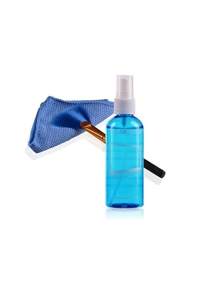 3 in 1 Effective Cleaning Kit for Computer, Laptop, LCD TV, Monitor, Camera, Smartphone, Lenses, Tablet (100ml)  - Image 2