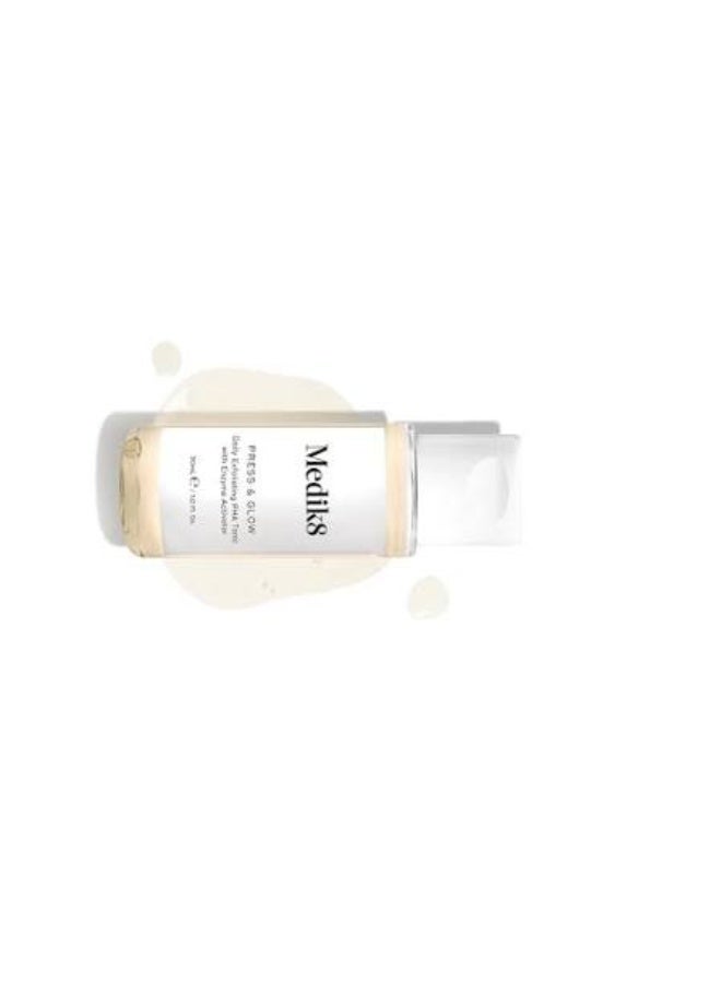 Medik8 Press & Glow Daily Exfoliating PHA Tonic 30ml - Image 3