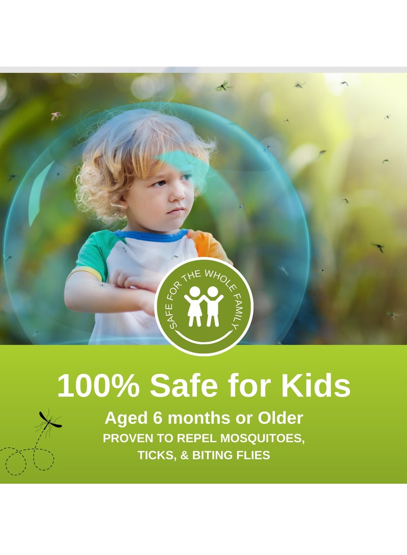 No Bite Mosquito Repellent Spray, Plant-Based with Citronella Extract, DEET-Free, Long-Lasting Protection, Alcohol-Free & Non-Staining Formula Safe for Kids, Pack of 2 x 250 ML - Image 5