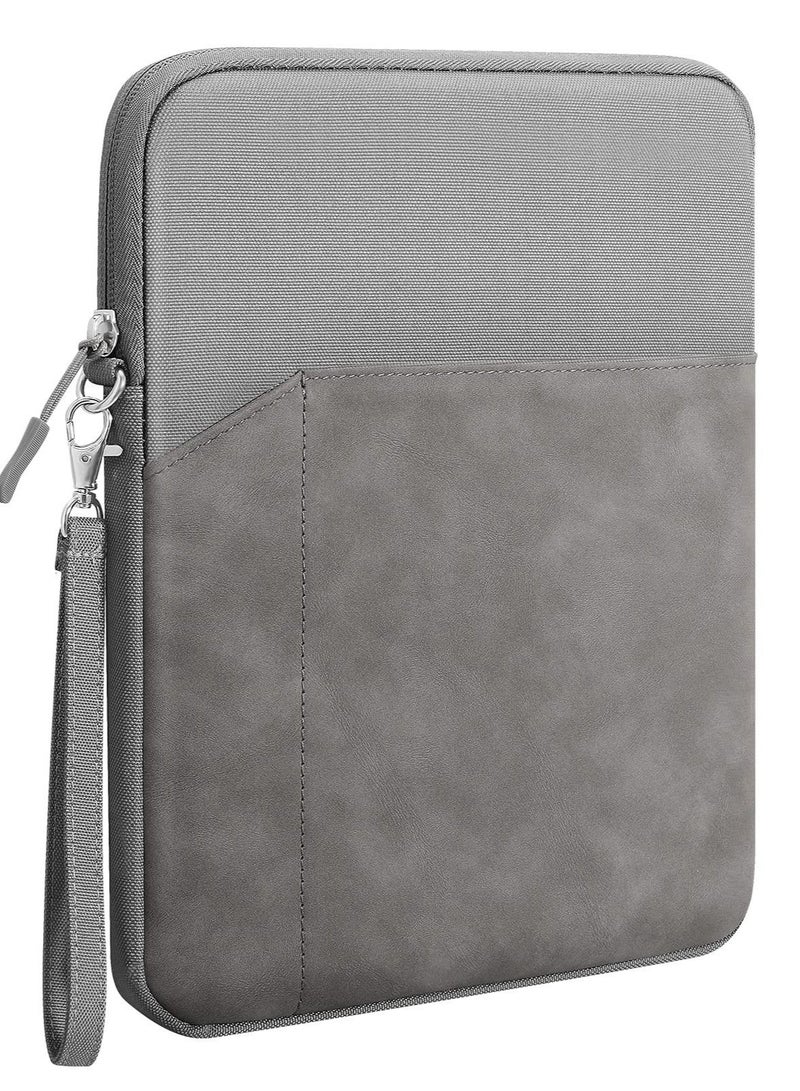 كابتن تيك 9-11 Inch Tablet Sleeve Bag Carrying Case Protective with Pocket, Gray - Image 1
