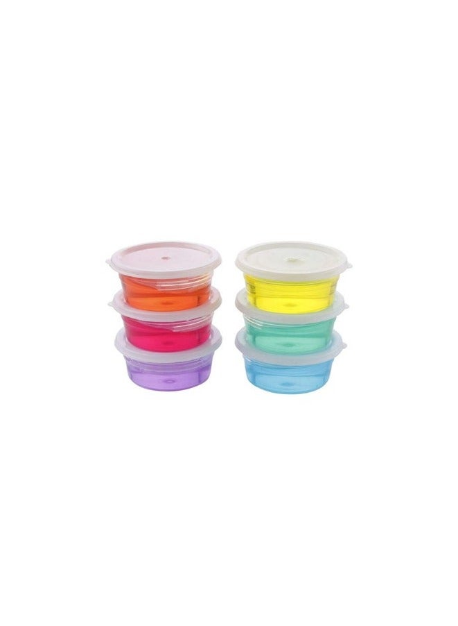 BJM 6-Piece Light Modeling Air Dry Magic Clay Jelly