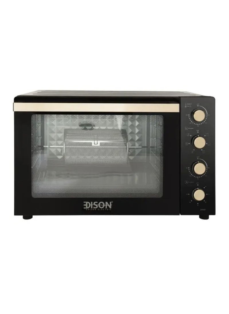 EDISON - Double Glass Electric Oven 100 Liters Black - Image 1