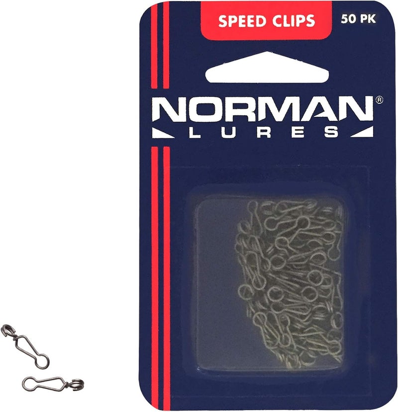 Lures Speed Clips for Quick and Easy Fishing Lure Attachement