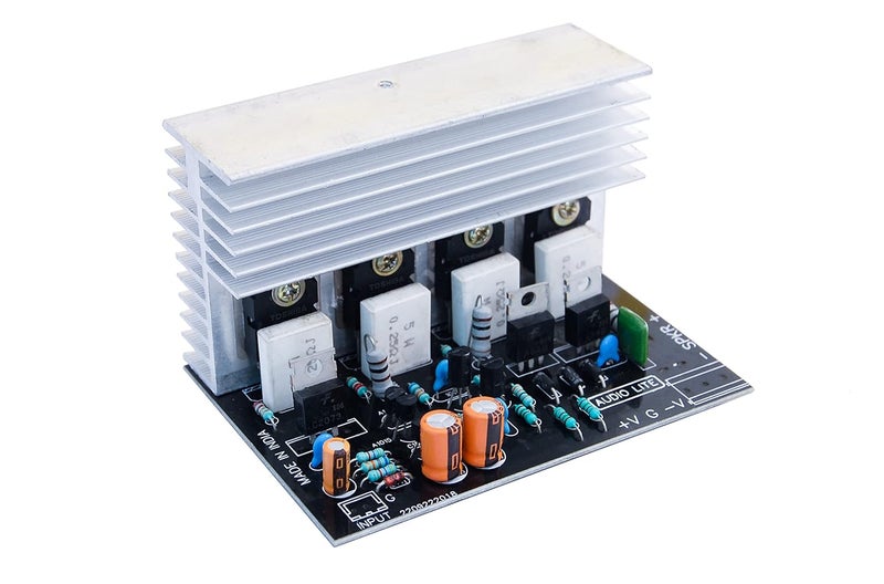 AUDIO LITE 150W Mono Amplifier Board Using 2 Pair of 2SC5198+2SA1941 as Main Output TRANSISTORS. (Complete C-3) - Image 2