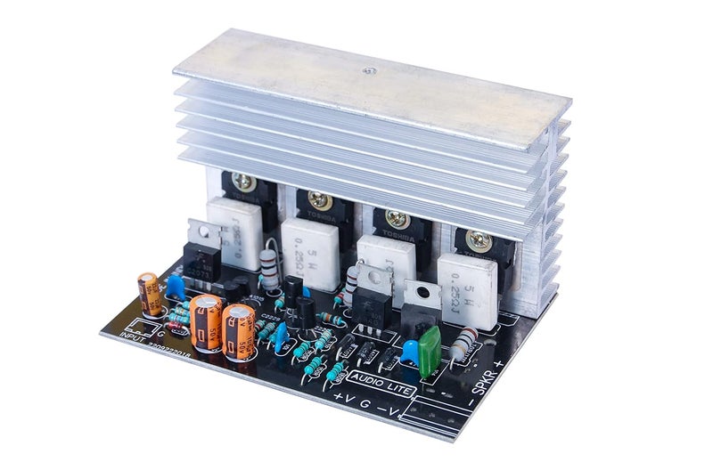 AUDIO LITE 150W Mono Amplifier Board Using 2 Pair of 2SC5198+2SA1941 as Main Output TRANSISTORS. (Complete C-3) - Image 3
