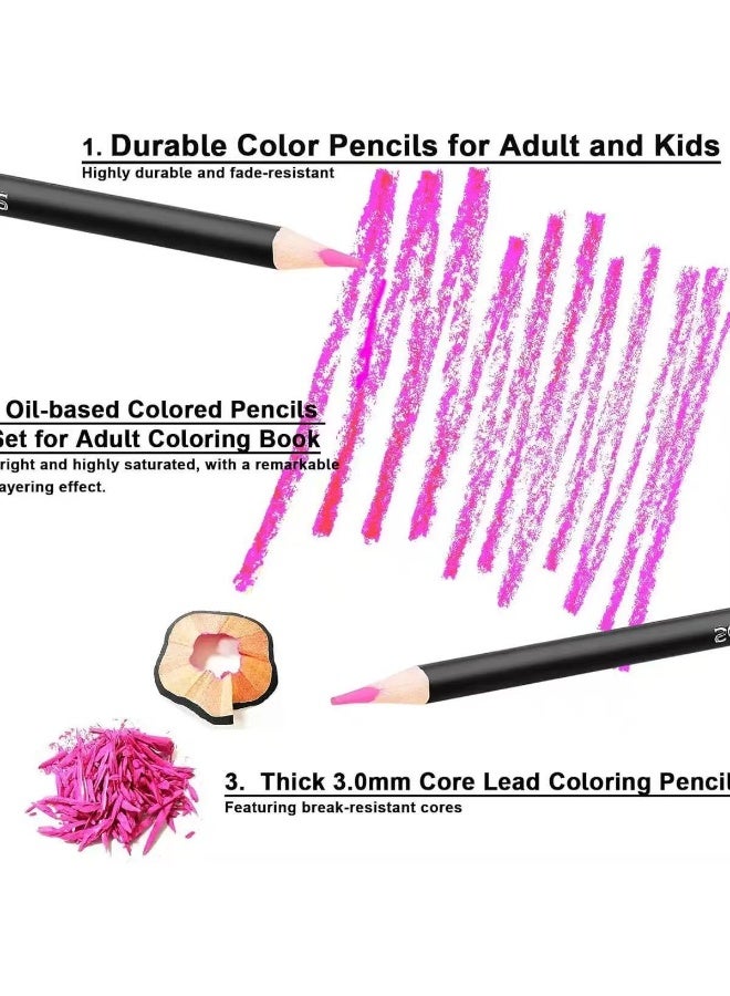 72 Colors Oil-Based Colored Pencil Set in Box, Art Kit for Coloring, Shading & Painting - Image 5
