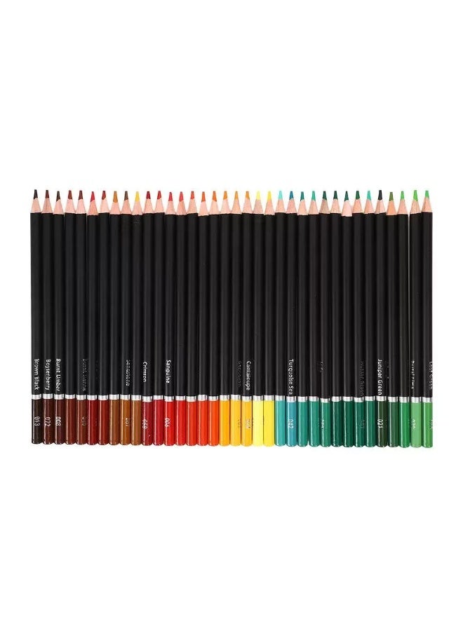 72 Colors Oil-Based Colored Pencil Set in Box, Art Kit for Coloring, Shading & Painting - Image 2