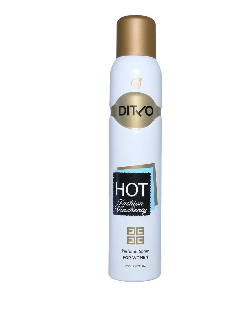 Ditto - Hot Fashion Vinchenty Perfume Spray For Women 200ml - Image 1