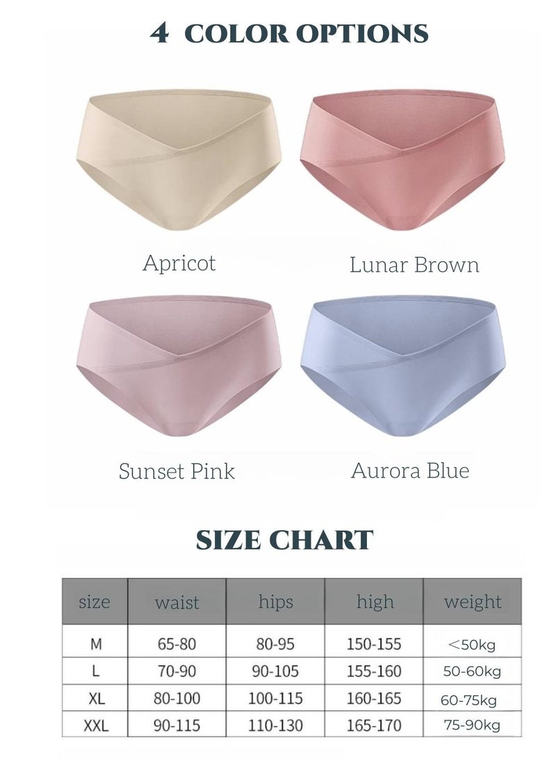 EMXEE Breathable and High Elasticity Leg Briefs for Pregnancy Lycra Fabric  - Image 2