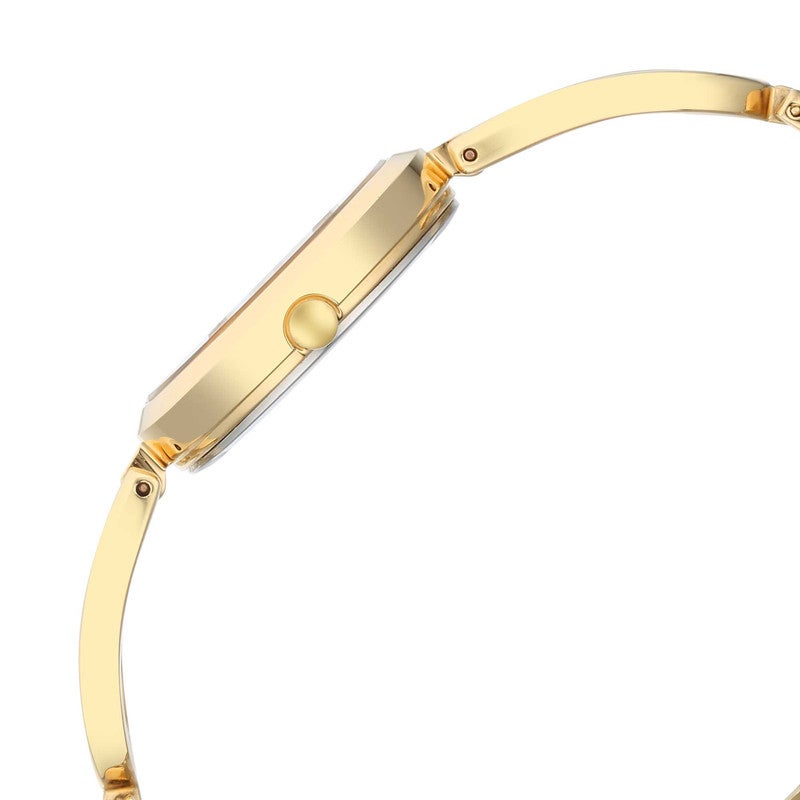 TITAN Raga Womens Luxurious Champagne Dial Gold Tone Metal Bracelet Watch Premium Elegance 2727YM01 - Image 4