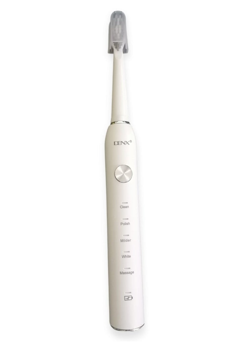 Denx Waterproof Smart Sonic Toothbrush For 5 Problems White Dx2579 - Image 3