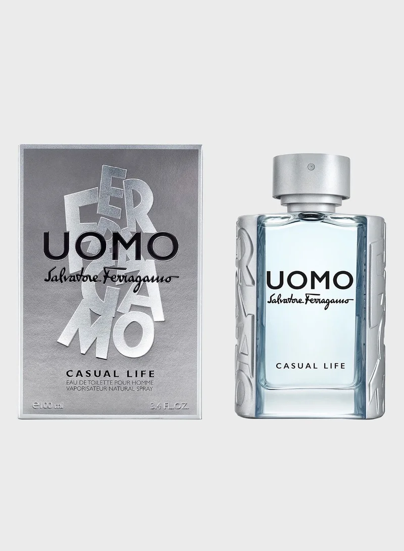 Salvatore Ferragamo Uomo Casual Life Men Eau de Toilette 100ml