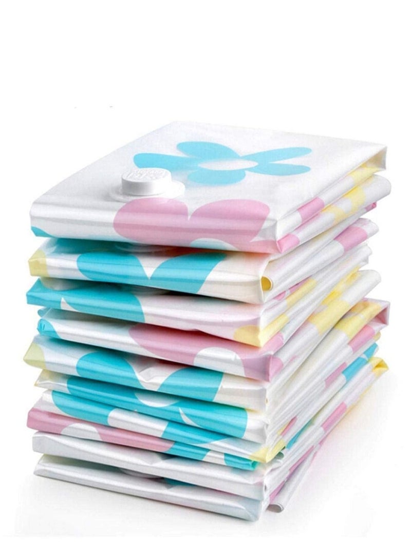 Arabest 11 Piece Clothes Vacuum Bag Clothes Vacuum Storage Bag Vacuum Compression Bag Wardrobe Organiser - Image 4