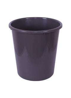 Kuber Industries Kuber Industries Dustbin | Open Dustbin | Plastic Garbage Dustbin | Dustbin For Kitchen | Dustbin For Bathroom | Office Dustbin | Plain Sada Dustbin | 7 LTR | 066 | Gray  - Image 1