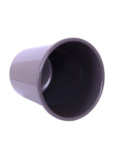 Kuber Industries Kuber Industries Dustbin | Open Dustbin | Plastic Garbage Dustbin | Dustbin For Kitchen | Dustbin For Bathroom | Office Dustbin | Plain Sada Dustbin | 7 LTR | 066 | Gray  - Image 4