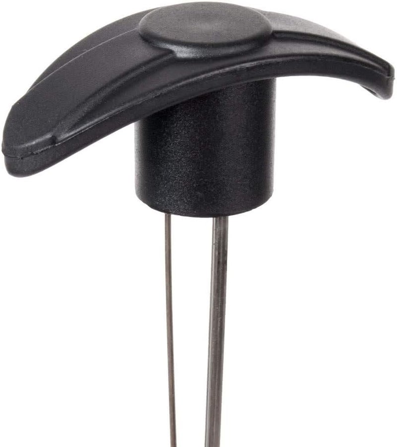 Franmara Cork Retriever 1030 - Stainless Steel Wine Cork Extractor with Black Handle - Image 3