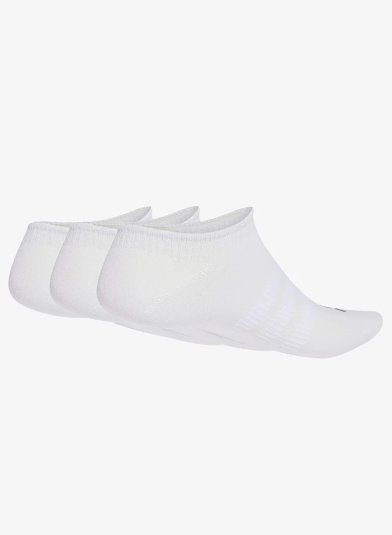 Adidas 3 Pack Essential No Show Socks