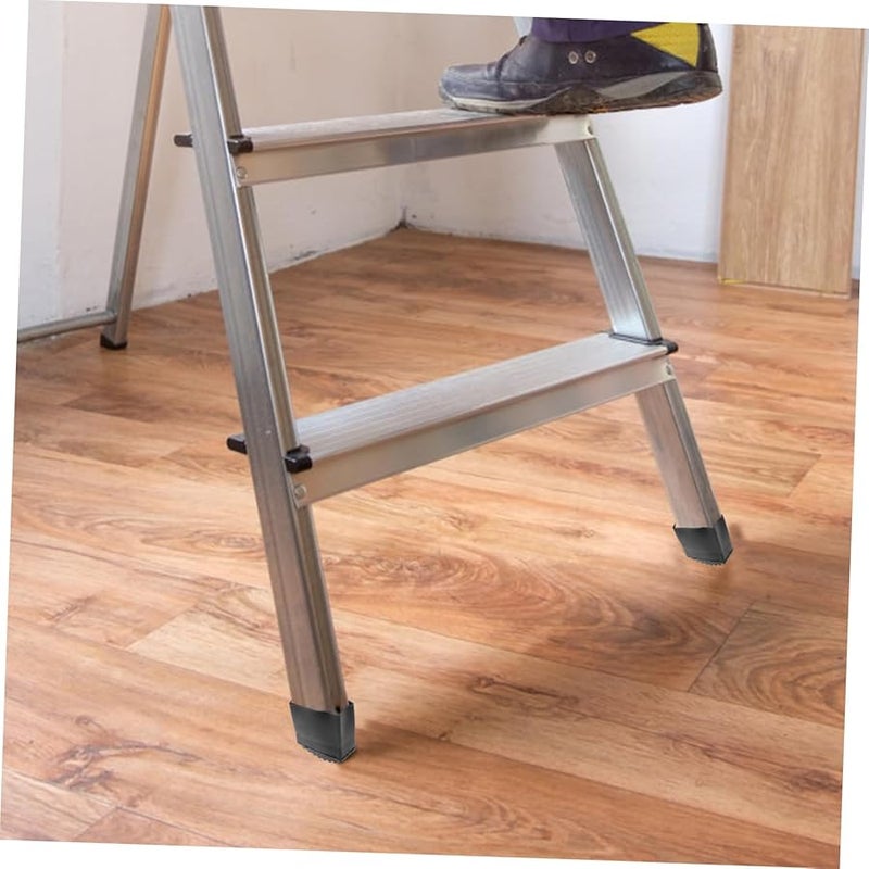 4Pcs Rubber Ladder Feet Covers Non Slip Protective Pads For Folding Step Ladders - Image 5