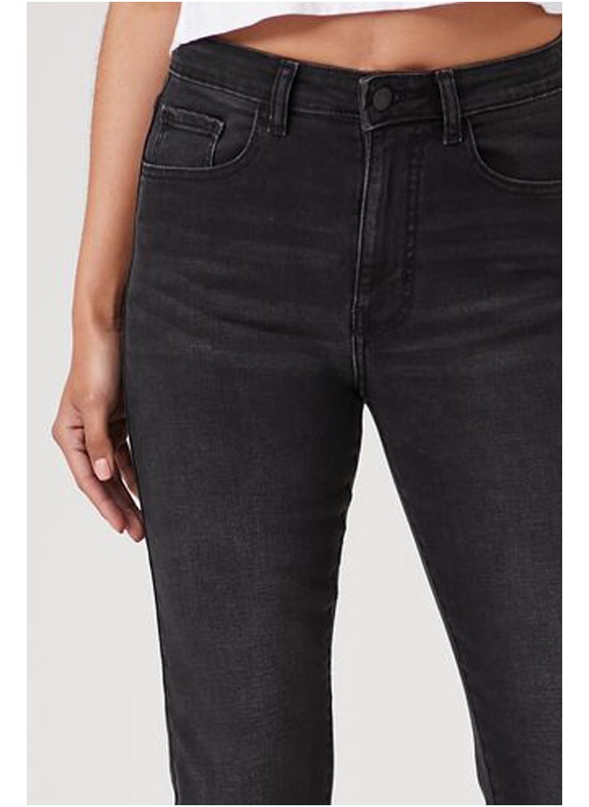 FOREVER 21 High-Rise Mom Skinny Jeans  - Image 3