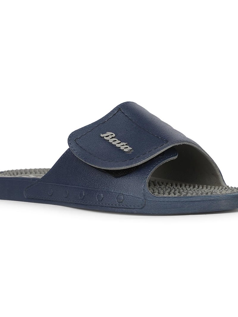 Bata Men's BLUE Slipper - 9 UK (8729490) - Image 3