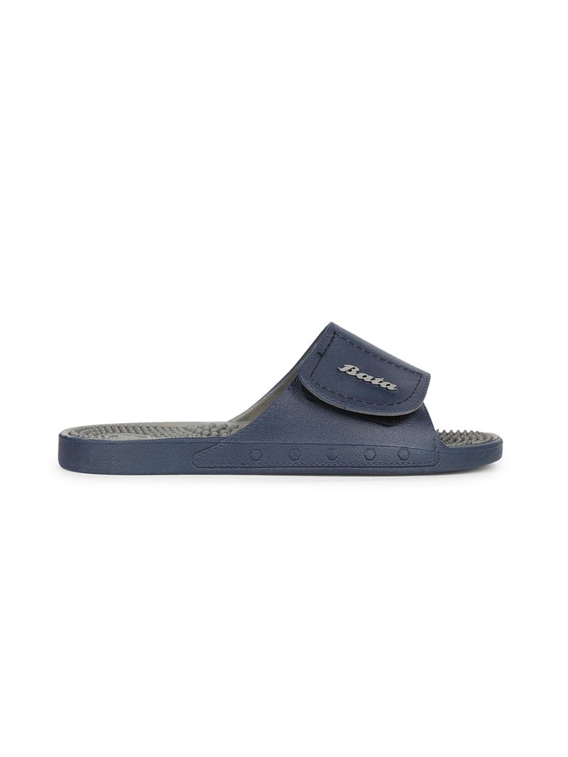 Bata Men's BLUE Slipper - 9 UK (8729490) - Image 4