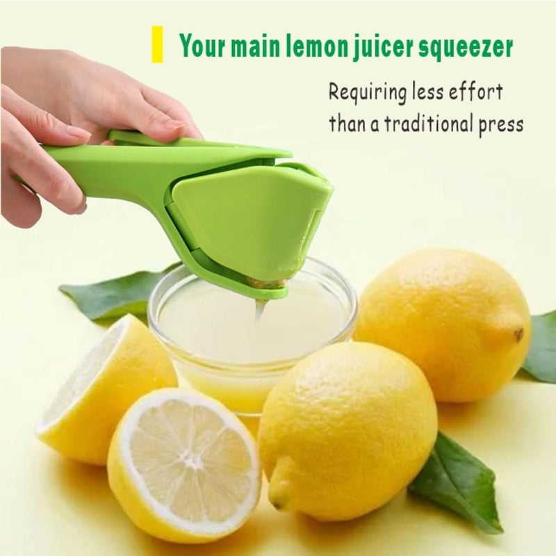 UPDESH Lemon Lime Squeezer Manual Effortless Hand Juicer with Lever Principle Design Lime Squeeze Fluicer Fold Flat Juicer Easy to Use for Lemon Lime Citrus Orange Fruits - Image 3