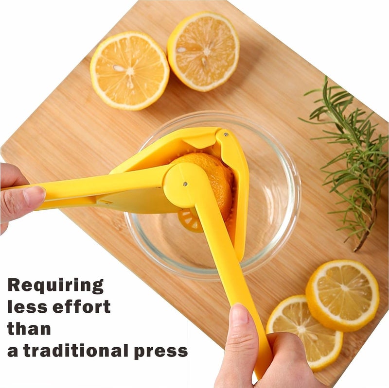 UPDESH Lemon Lime Squeezer Manual Effortless Hand Juicer with Lever Principle Design Lime Squeeze Fluicer Fold Flat Juicer Easy to Use for Lemon Lime Citrus Orange Fruits - Image 4