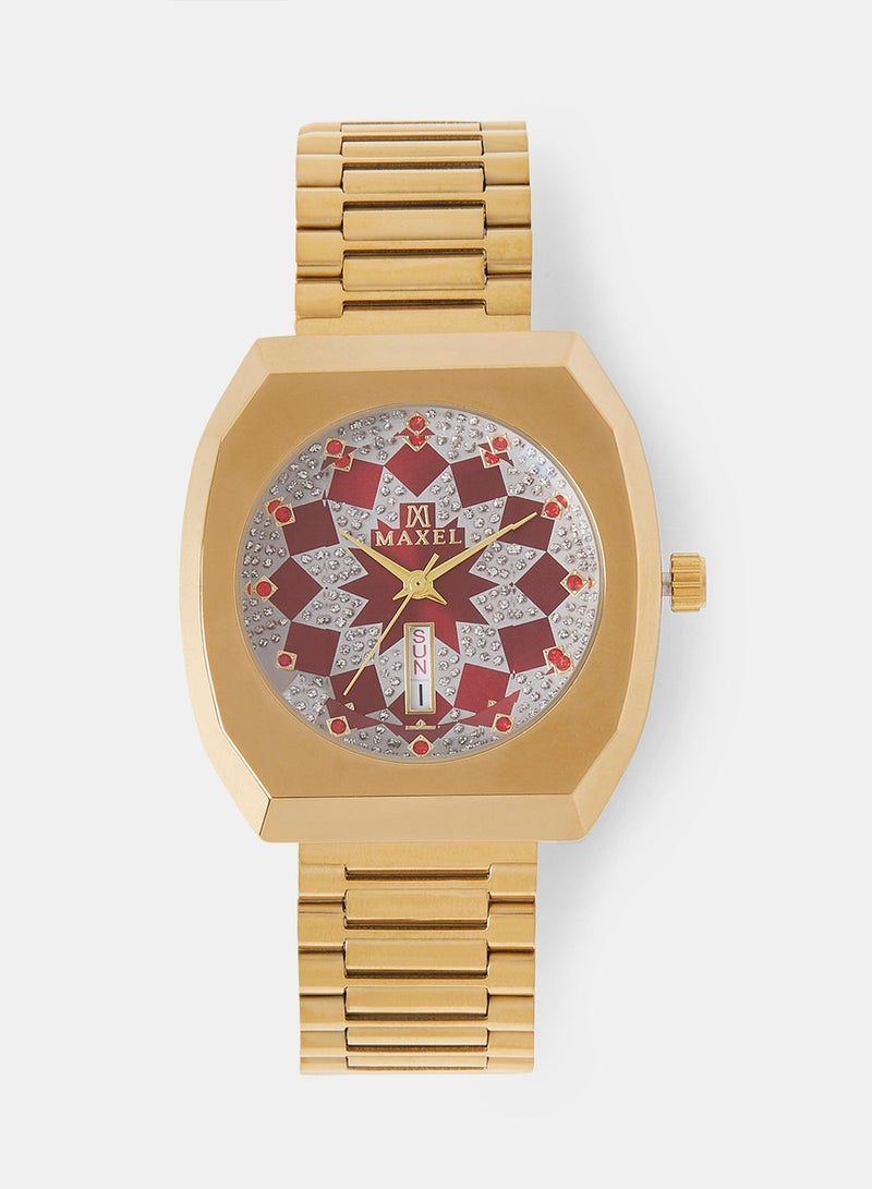 Maxel ساعة يد أنالوج للرجال سنتريكس نيو ديستار MX544 - 38 مم - Image 1