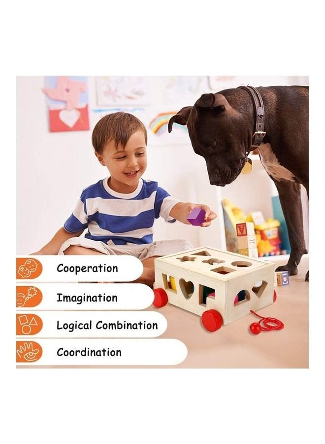 Educational Shape Sorter Building Blocks Set for Kids - Image 2