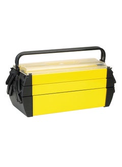 Storage Compartments for Tools, Parts, Crafting Supplies or Tackle - Cantilever Toolbox, 18"L x 11.8"W x 8.25"H, Black/Yellow - pzsku/Z66000724797D3417581FZ/45/_/1677248426/12cbb3ab-96bd-4e98-b742-24c42e75a42a