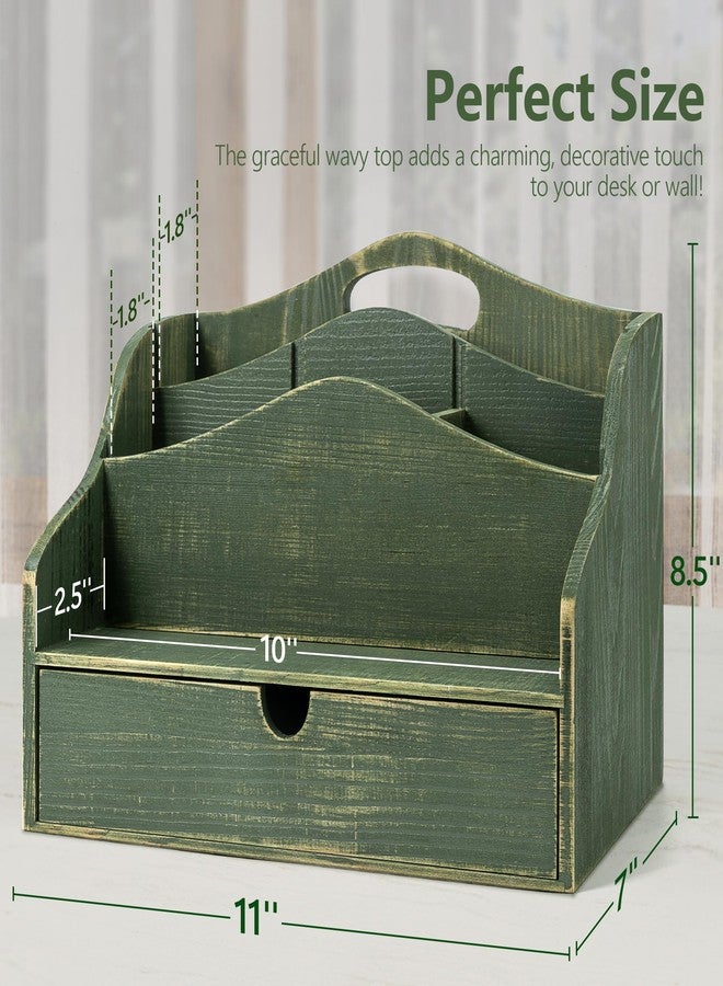 Rebee Vision 11inch-Desktop Mail Holder (A-Green) - Image 2