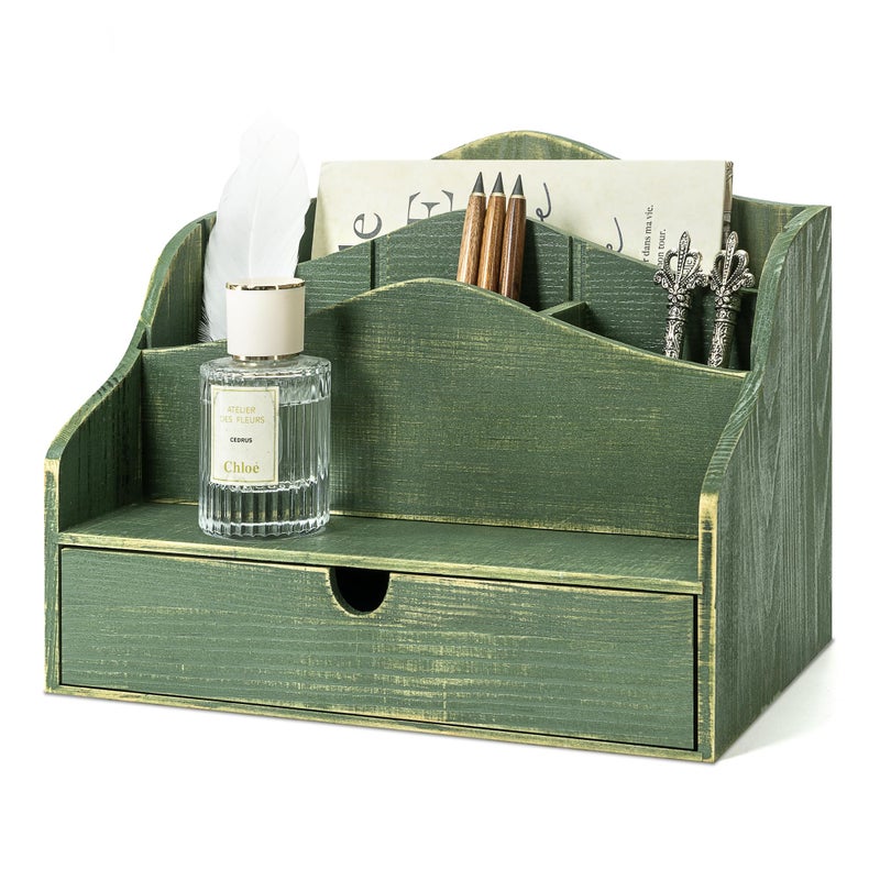 Rebee Vision 11inch-Desktop Mail Holder (A-Green) - Image 1
