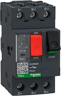 Schneider Electric Schneider Electric Manual Motor Starter, Button, 2.5-4A, 1P  - Image 1