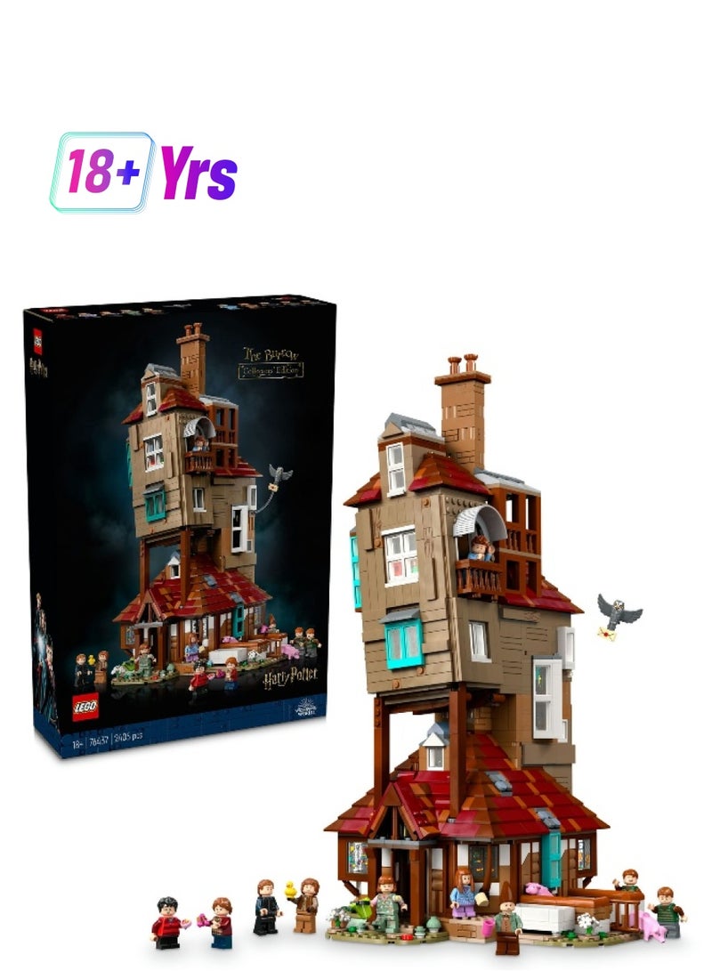 LEGO LEGO Harry Potter The Burrow Collectors’ Edition 76437 Building Set (2405 Pieces)  - Image 1