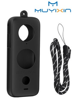Muyixin Silicone protective case accessories for shadow stone insta360 one x2 protective cover lens screen body  - Image 1