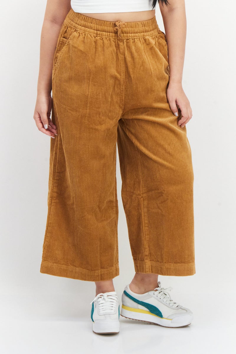 PUMA Women Sportswear Fit Training Sweatpants, Tan  - Image 1