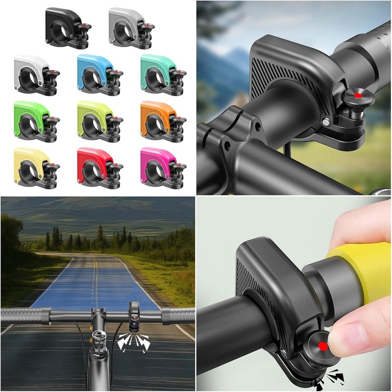 High-Volume Alarm with Rechargeable Battery Safe for Streets & Off-Road Easyly Install Bike Bells - Image 2