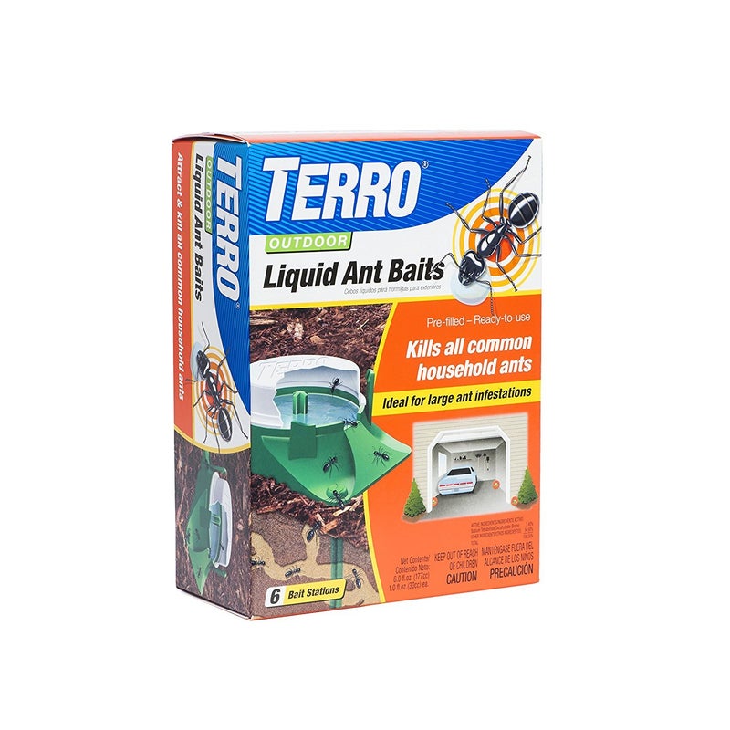 Terro 1806 Outdoor Liquid Ant Baits, 1.0 fl. oz. - 6 count - Image 1
