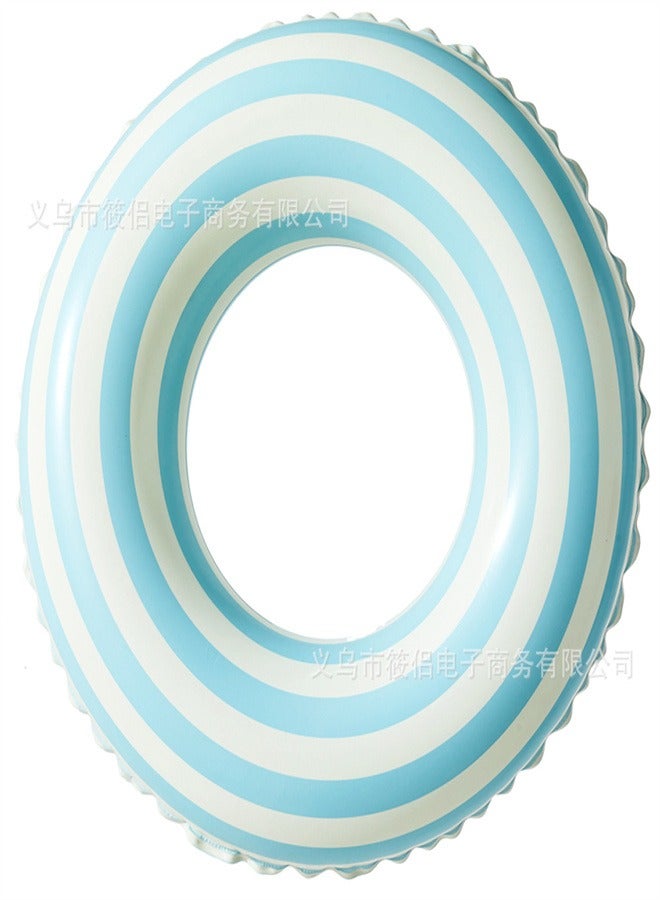Loquat Children's  Striped  Swimming Ring Blue - Image 3