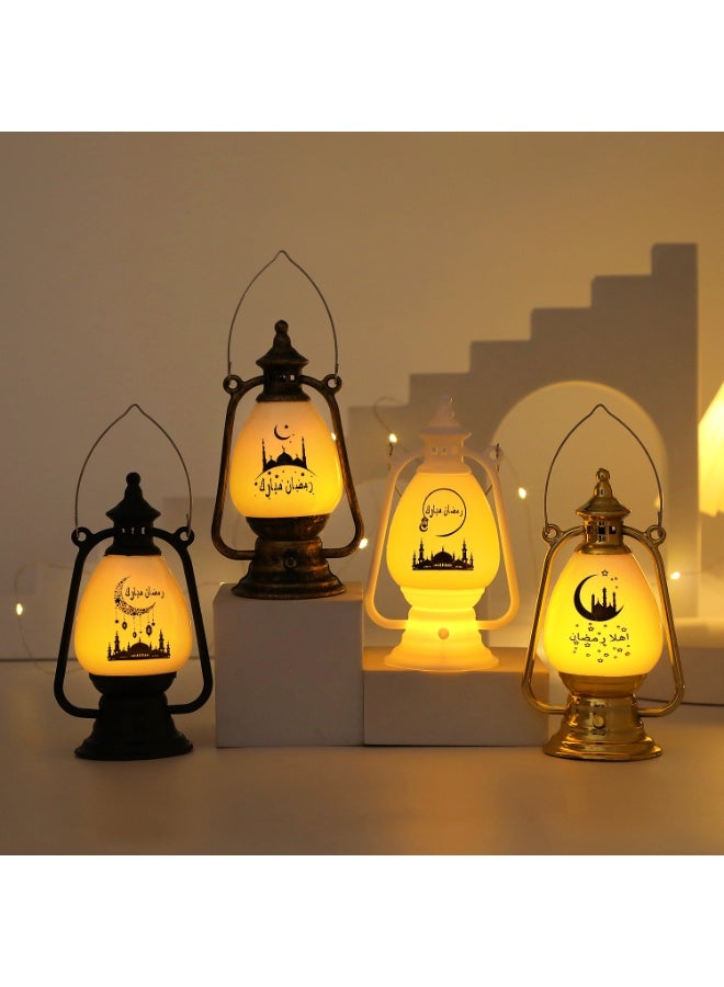 إي سي لوكس تتميز فوانيس رمضان المزخرفة، وفوانيس الشموع البلاستيكية، ومصابيح الإضاءة المعلقة المزخرفة ذات الطراز العربي العتيق، وتجهيزات إضاءة عيد الفطر، جميعها بمصابيح LED (بما في ذلك 3 بطاريات صغيرة)، وهي مناسبة لاحتفالات عيد الفطر الإسلامية. - Image 5