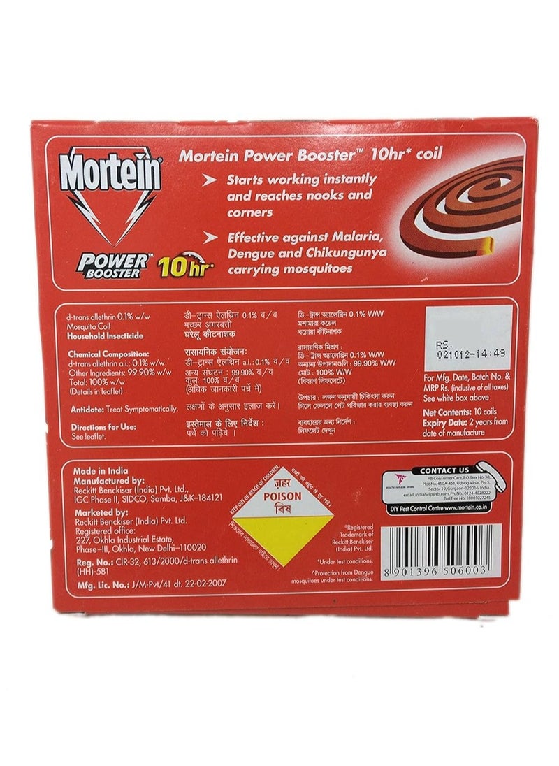 Mortein Mortein Power Booster Mosquito Coil - 10 Pieces  - Image 2