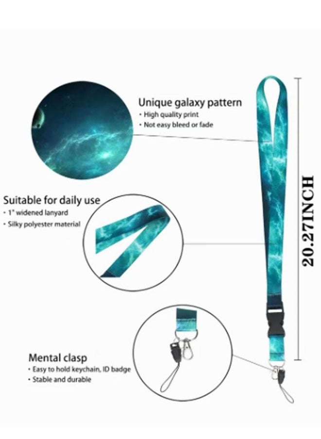 Ant - Starry Sky Lanyard Strap with Detachable Buckle, Neck Lanyard Keychain Lanyard, Neck Strap Keys Lanyards, Cell Phones Lanyard Accessories - Image 1