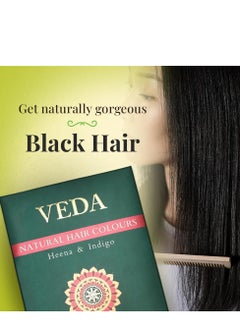 VEDA Natural Colours For Black Hair|Henna Powder, Indigo Powder, Hair Pack)|Long Lasting Natural Hair, 1 Count - pzsku/Z6600FF7802B304979CDEZ/45/_/1735666165/5813c618-77f4-44db-8099-41e9b7a8515d