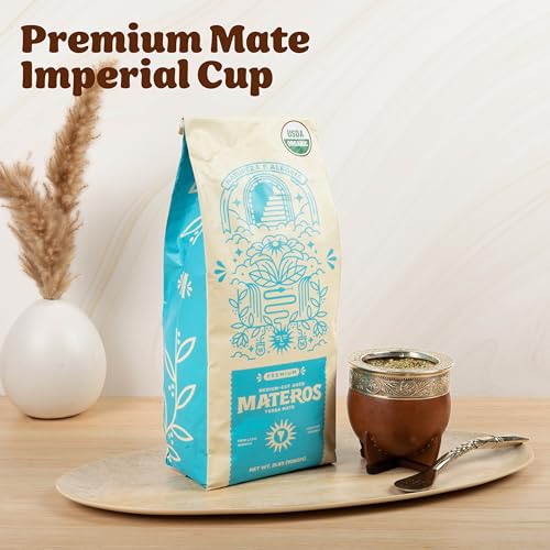 Materos Premium Yerba Mate Cup – Elegant, Functional & Durable Ceramic Imperial Design, Eco-Friendly Stylish Cup for Smooth Drinking Experience – Ceramic Imperial / 11 oz - Image 5