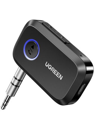 Aux Bluetooth Car Adapter 3.5mm,Portable Bluetooth 5.3 Receiver for Car,Bluetooth 3.5mm Jack Kit with Built-in Microphone for Car Stereo/Speaker/Home Stereo/Wired Headphones,15H Battery Life - pzsku/Z66011C234202F5E6FB68Z/45/1746232710/db44bc9b-ed4c-4ff5-8b61-c5166cfadde0