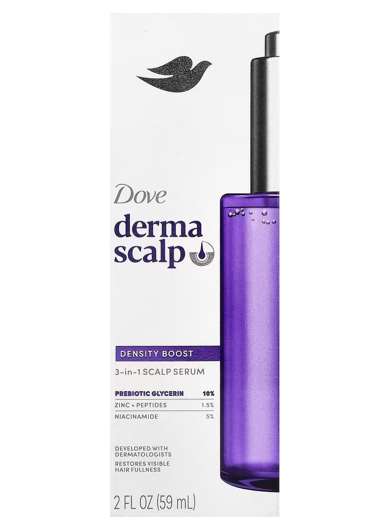 Dove دوف، علاج فروة الرأس + الشعر، سيروم استعادة الكثافة، 2 أونصة سائلة (59 مل) - Image 2